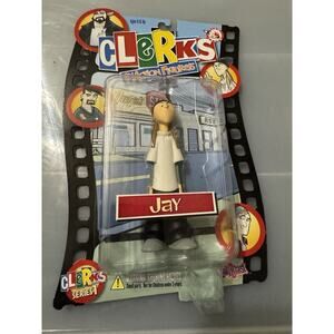 Clerks Inaction Jay Series 1 Action Figure Graphitti Designs Jason Mewes NIB